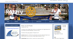 Desktop Screenshot of flaglerbeachrotary.org