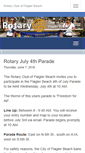 Mobile Screenshot of flaglerbeachrotary.org